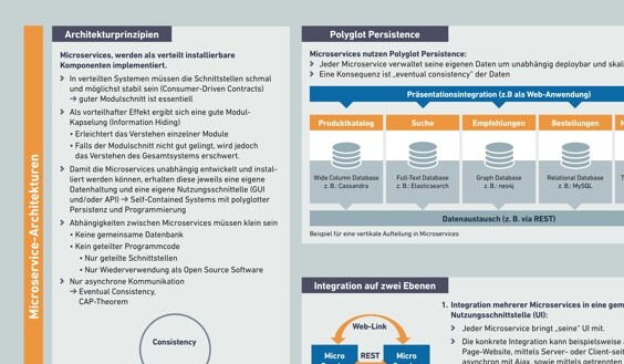 Poster of tailored digitalisation based on microservices