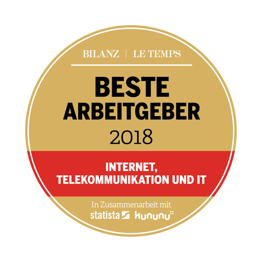 Top 10 IT Employer Award in 2018 for bbv